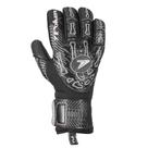 Luva de Goleiro Poker Hug Flex 4 Profissional Preto/prata Luva de Goleiro Poker Hug Flex 4 Profissional Preto/prata