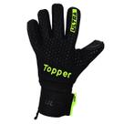 Luva De Goleiro Topper Ultra Preto Profissional Conforto Luva De Goleiro Topper Ultra Preto Profissional Conforto