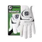 Luva de Golfe FootJoy WeatherSof para Homens - Branca, Tamanho Médio Luva de Golfe FootJoy WeatherSof para Homens - Branca, Tamanho Médio