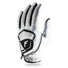 Luva de golfe Franklin Sports Premium Leather Junior White