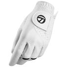 Luva de golfe TaylorMade Stratus Tech feminina branca tamanho S