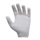 Luva de helanca malha poliamida - kit 6 pares branca ca epi Luva de helanca malha poliamida - kit 6 pares branca ca epi
