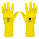 Luva de Látex Flex Amarela Kalipso 02041