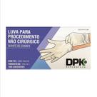 Luva de Látex para Procedimento DPK Descartável Não Estéril com Pó Tamanho M 100 Unidades