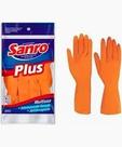 Luva de látex plus laranja tamanho G - Sanro Luva de látex plus laranja tamanho G - Sanro