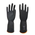 Luva de Látex Reforçada Preta Max Pro CA 39619 Lalan AdvanSafety