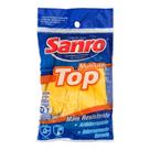 Luva de Latex Sanro M Top Amarela