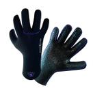 Luva de Mergulho Aqualung Ava Feminina 6/4mm Neoprene com Palma Emborrachada Total