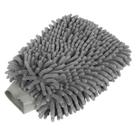 Luva de microfibra multiuso - simplo cinza