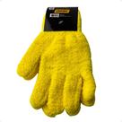 Luva de Microfibra para Limpeza Automotiva Detailer Ultra Macia Não Risca Pintura Ideal para Lavagem Polimento e Acabamento Carro