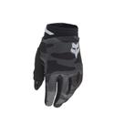 Luva de Motocross Fox Racing Youth 180 BNKR - Preta Camo - Tamanho M