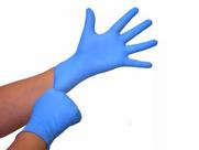 Luva de Nitrilo Azul Uso Geral 100 Unidades Medix Brasil, Pp