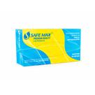 Luva de Procedimento Látex Safemax Tamanho XP com Pó 100 Unidades Supermax.