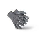 Luva de proteção suporte textil e borracha nitrilica cinza SS1006