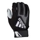 Luva de rebatida adidas Diamond King 3.0 em couro preto/branco
