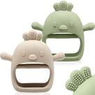 Luva de silicone ChookaChoo para dentição, 0-6, 6-12 meses, 2 unidades