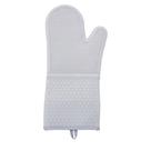 Luva de Silicone Cinza de Forno com Proteção até 200 35,5x18,5cm Acessório Culinário