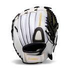 Luva de softball Franklin Sports Fastpitch Pro 11" branca/dourada