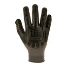 Luva de trabalho Carhartt Impact C-Grip para homens, cinza, tamanho grande