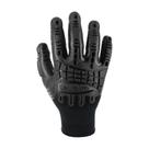 Luva de trabalho Carhartt Impact C-Grip preta para homens tamanho M