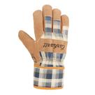 Luva de Trabalho Carhartt WB Impermeável e Respirável - Camurça Feminina - Azul Marinho