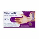 Luva de Vinil Descartável Sem Amido G 100 Unidades - Volk