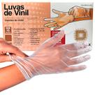Luva de Vinil sem Pó Tamanho M Descarpack Luva de Vinil sem Pó Tamanho M Descarpack