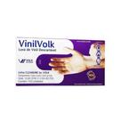 Luva De Vinil Volk Com Amido c/100un Tam. G Luva De Vinil Volk Com Amido c/100un Tam. G