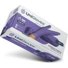 Luva Descartável Látex c/ Pó p/ Procedimento UniGloves Caixa C/ 100 Unidades