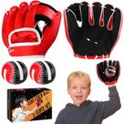 Luva e bola de beisebol T Ball Set Aodaer para adolescente x2