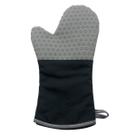 Luva Easy Grill em tecido e silicone preta -Fracalanza