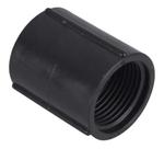 Luva Eletroduto Pvc Preto de 1" com Rosca - Eletromax