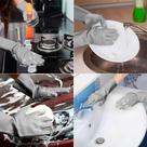 Luva Escova Esponja Magica De Silicone Limpeza Lavar Louça