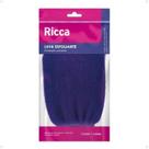 Luva Esfoliante Corporal Ricca Roxa Cód.3442