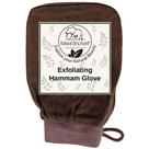 Luva esfoliante Hammam Natural Elephant Chocolate Brown