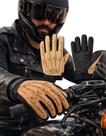 Luva Esqueleto Motoqueiro Impermeável Com Proteção Durável