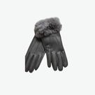 Luva Feminina Inverno Térmica Touch Forrada material sintético Pompom