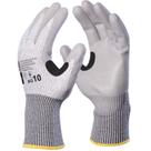 Luva Flexcut Segurança AntiCorte PU Punho Curto Danny CA 33997