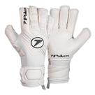 Luva Futebol Campo Profissional Eclipse Poker Cor:BrancoTamanho:9