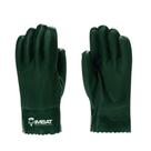 Luva Imbat PVC Verde Forrada 26cm - Embalagem com 12 Pares