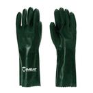 Luva Imbat PVC Verde Forrada 36cm - Embalagem com 12 Pares Luva Imbat PVC Verde Forrada 36cm - Embalagem com 12 Pares