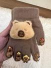 Luva Infantil Capivara 3D Termica Para 4-10 Anos(5 dedos acrilico)