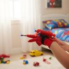 Luva Lança Teia Homem Aranha Brinquedo Infantil Super Herói Aranha com Som e Luz