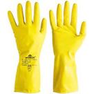 Luva latex antiderrapante amarela md.09