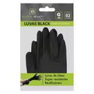 Luva Látex Black Tamanho G 1Par Dilcintia