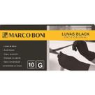 Luva Látex Black Tamanho G Caixa com 10 Unidades Reutilizável