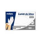 Luva latex c/po G - protecao contra agentes quim. c/100unid LLCPAQ CA 40956 - Nobre Luva latex c/po G - protecao contra agentes quim. c/100unid LLCPAQ CA 40956 - Nobre
