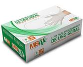 Luva latex com po g mblife 100un Luva latex com po g mblife 100un