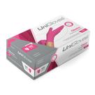 Luva Látex Com Pó Unigloves Rosa Pink M 100 Unidades (1 CX)