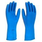 Luva Latex Forrada Azul Tam P Imbat